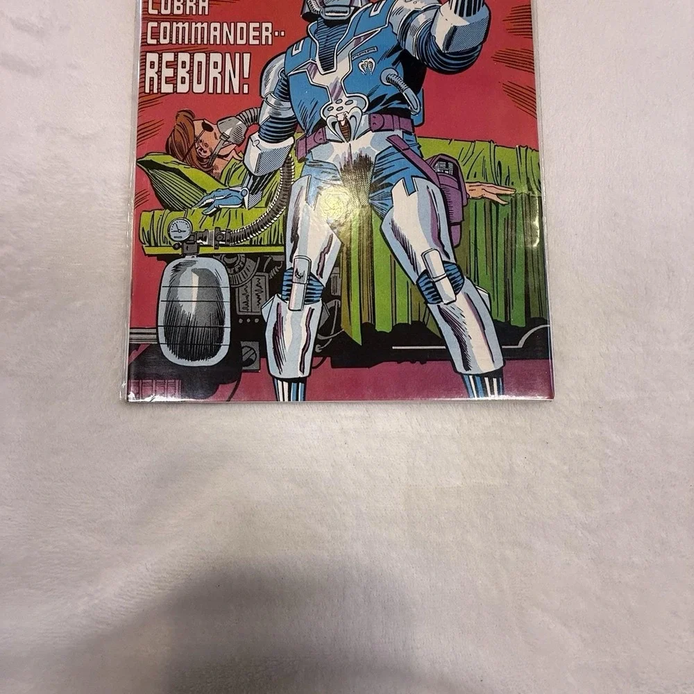 GI Joe A Real American Hero #58 Apr 1987 Marvel Cobra Commander Reborn Comic